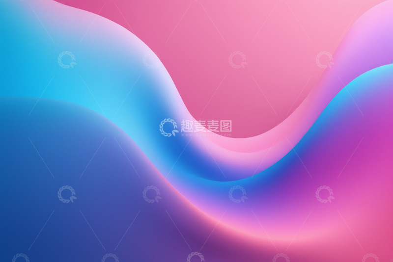 高清大图下载【趣麦麦图】渐变色彩抽象背景