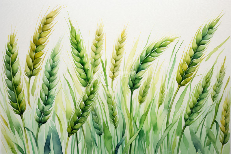 高清大图下载【趣麦麦图】山水风光中国风插画