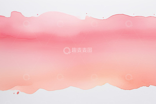 蓝粉渐变水彩抽象背景