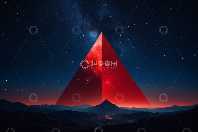 高清大图下载【趣麦麦图】粉色背景彩色圆点图案