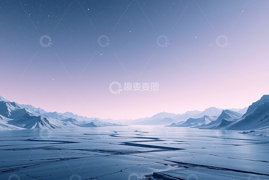 夏日海边花草海浪风景