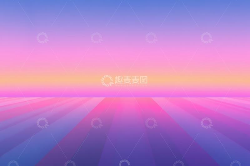高清大图下载【趣麦麦图】渐变色彩抽象地面场景素材