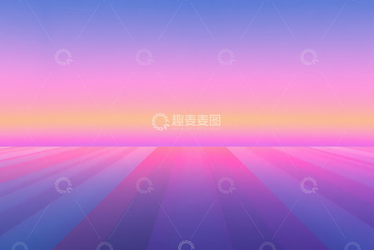 渐变色彩抽象地面场景素材