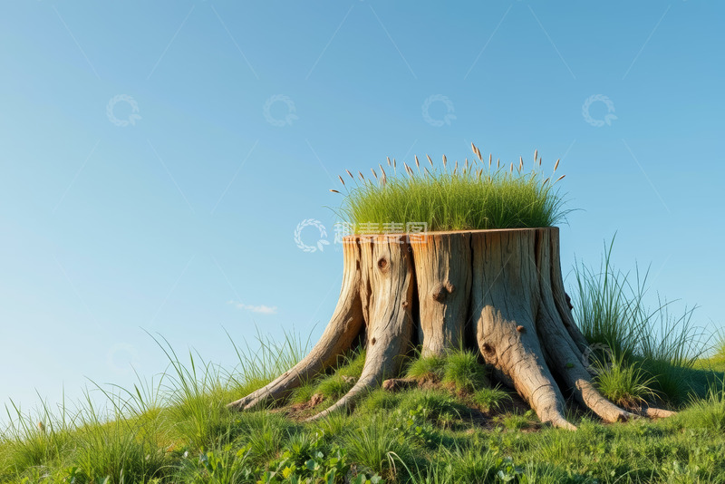 高清大图下载【趣麦麦图】海洋星空日出场景插画