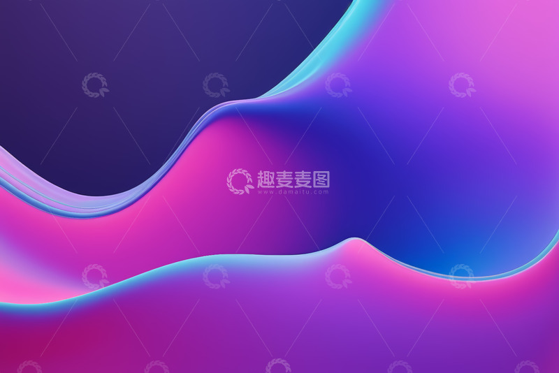 高清大图下载【趣麦麦图】蓝色背景上的水滴纹理