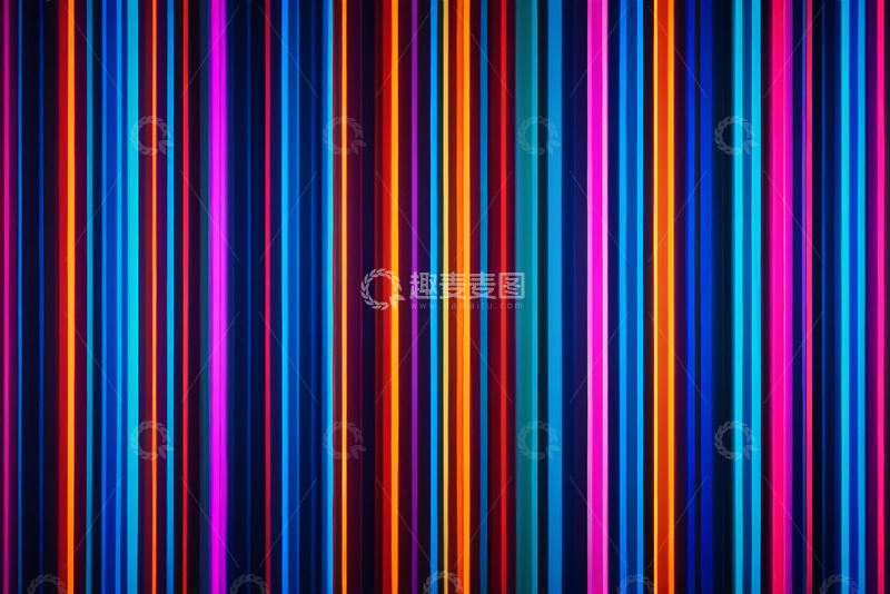 高清大图下载【趣麦麦图】蓝色发光粒子背景