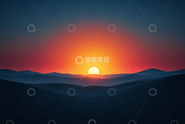 科幻风格发光走廊场景