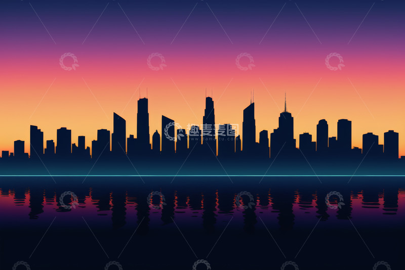 高清大图下载【趣麦麦图】聚光灯下的金色多层展示台