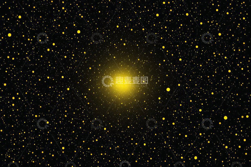 高清大图下载【趣麦麦图】夜空下的银河系与山峦景象