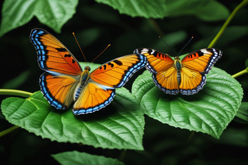 城市夜景烟花绽放全景