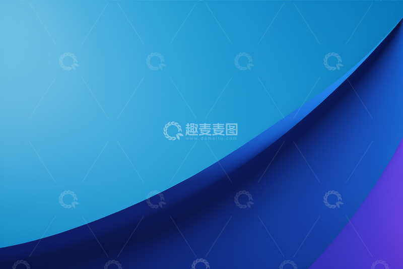 高清大图下载【趣麦麦图】多彩波浪线条背景设计素材