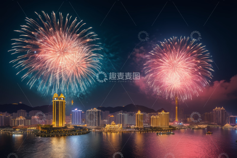 高清大图下载【趣麦麦图】黄色蝴蝶特写与花卉背景