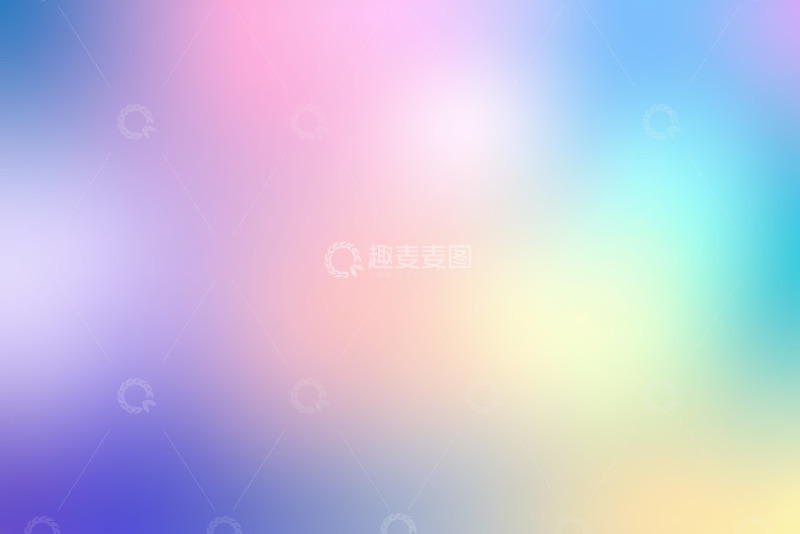 高清大图下载【趣麦麦图】蓝橙渐变多边形抽象背景