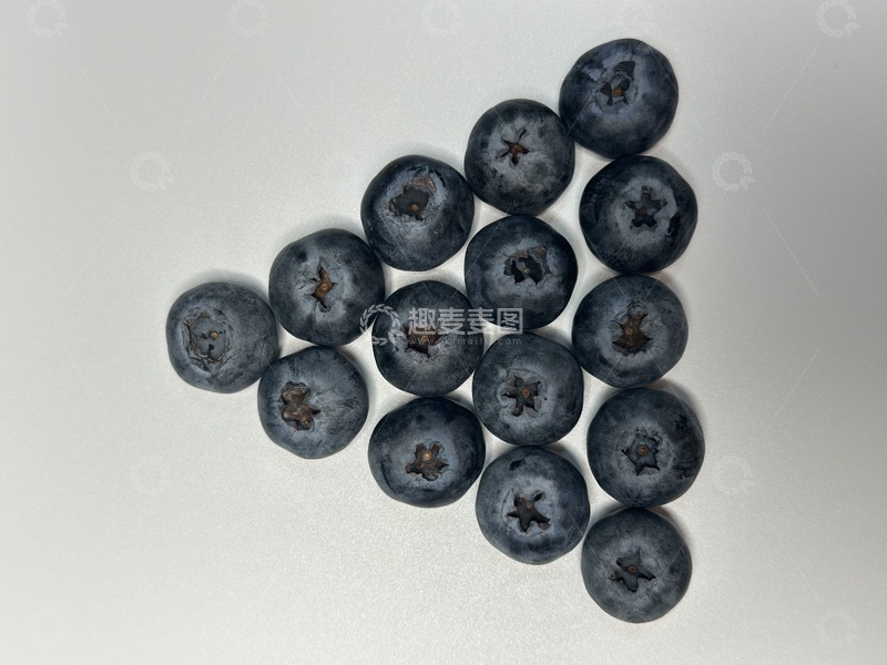 高清大图下载【趣麦麦图】简约蓝莓静物摄影