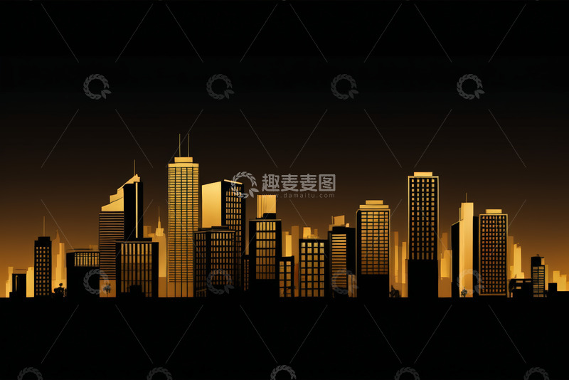 高清大图下载【趣麦麦图】白色背景金色弧形展示架