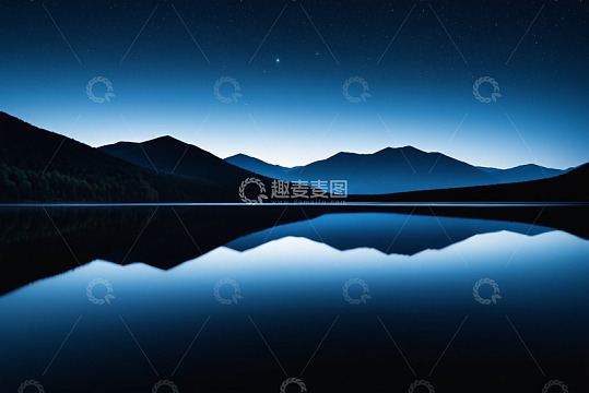 蓝色粒子背景素材