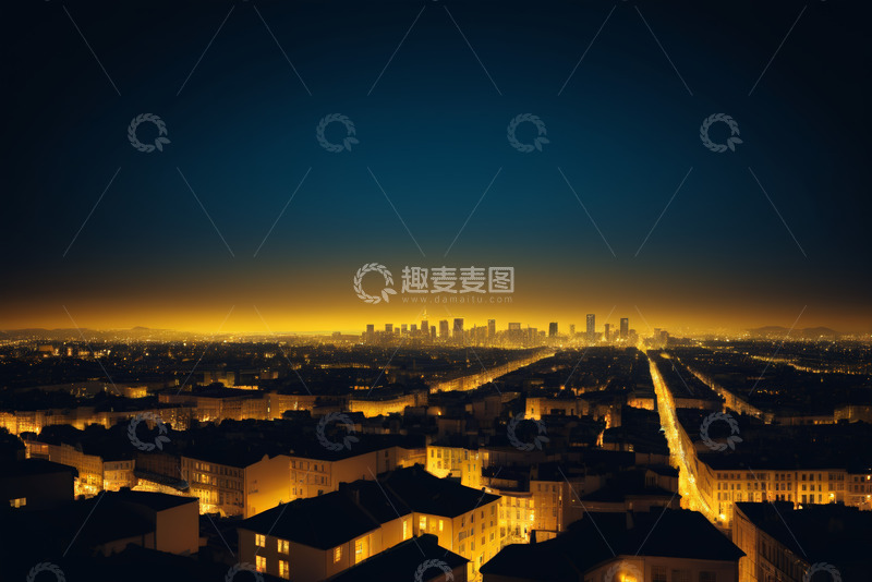 高清大图下载【趣麦麦图】蓝色背景中的木质圆形展示台