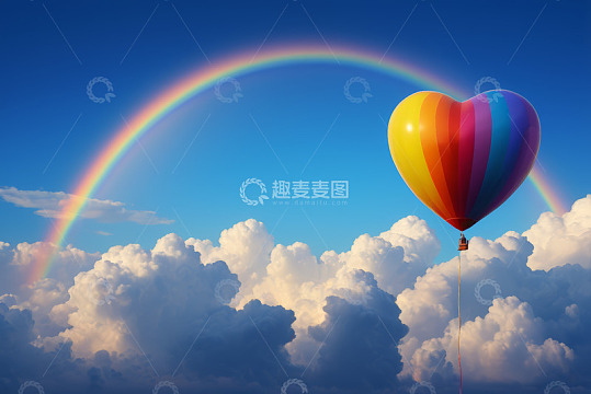红色火箭太空飞行场景