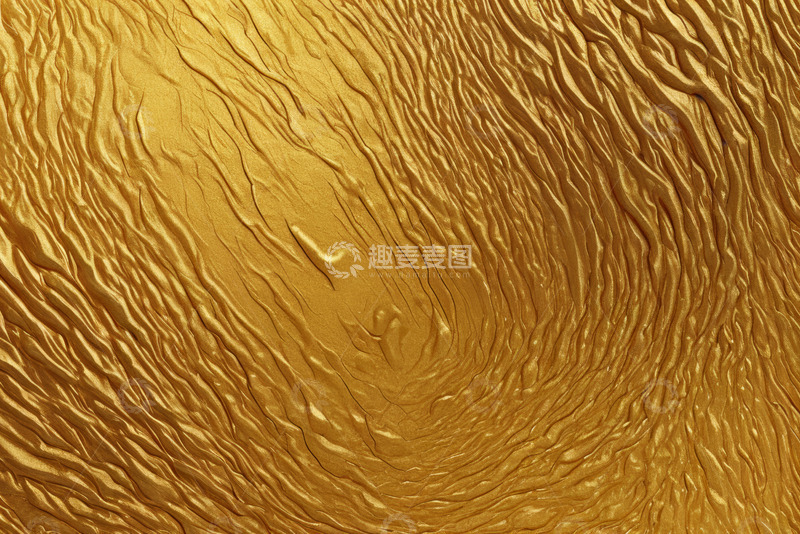 高清大图下载【趣麦麦图】金色抽象纹理背景素材