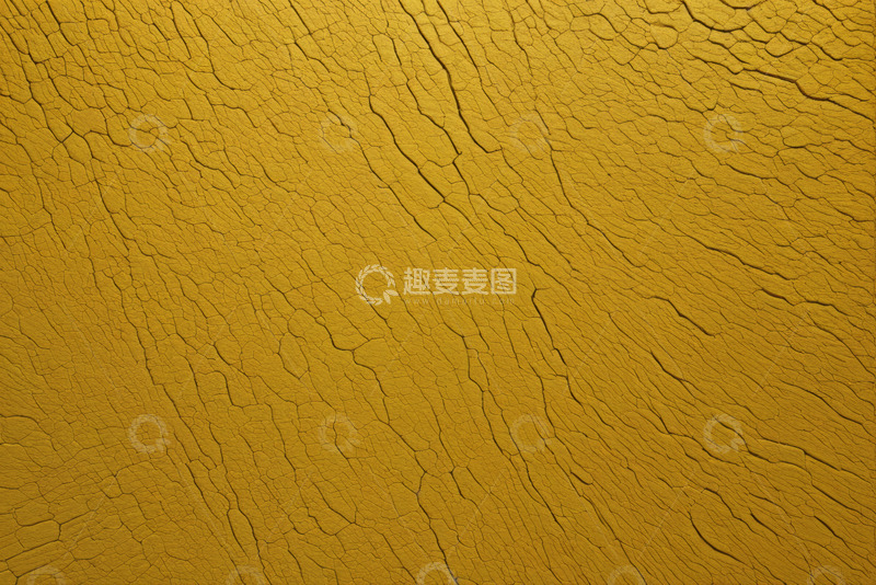 高清大图下载【趣麦麦图】黄色裂纹墙面纹理素材