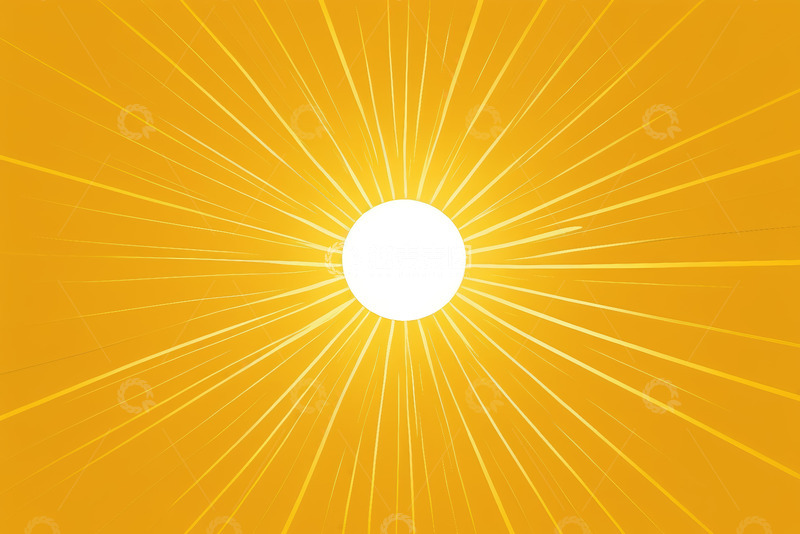 高清大图下载【趣麦麦图】放射状光芒太阳背景图