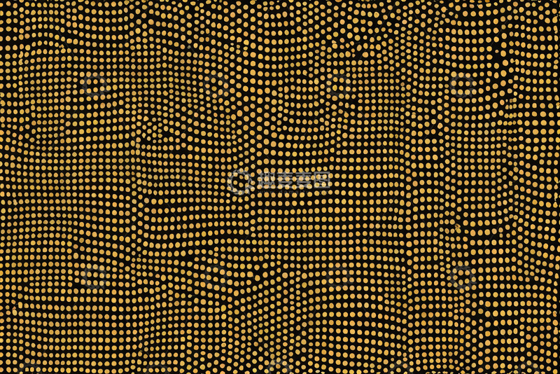 高清大图下载【趣麦麦图】黑色背景金色点状图案