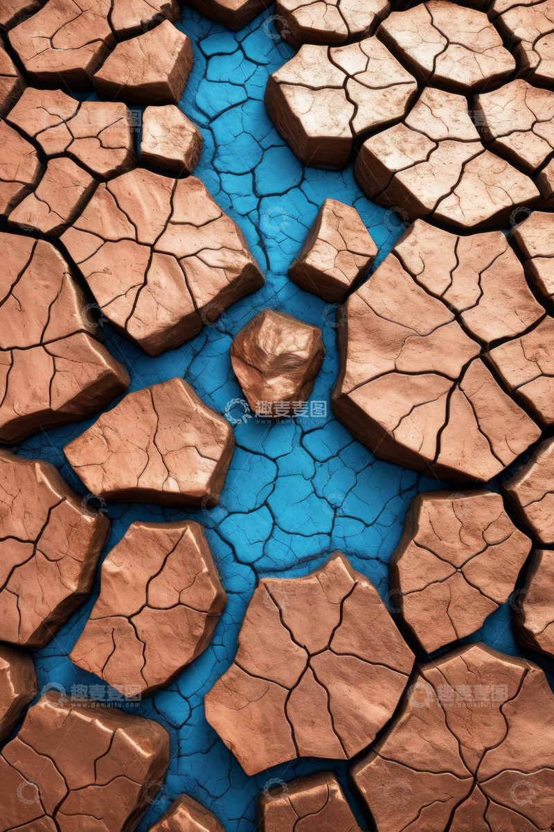 高清大图下载【趣麦麦图】干裂土地自然景象素材