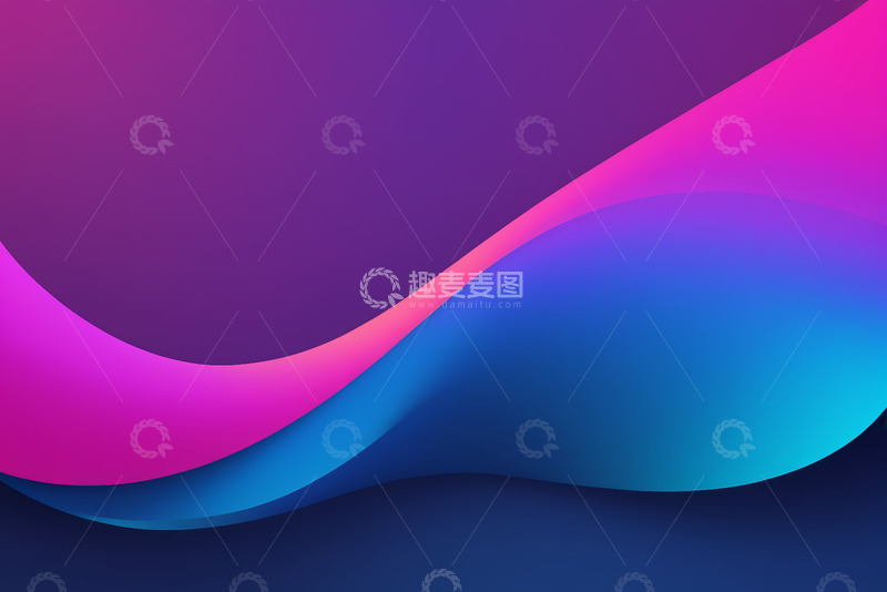 高清大图下载【趣麦麦图】渐变色彩抽象背景