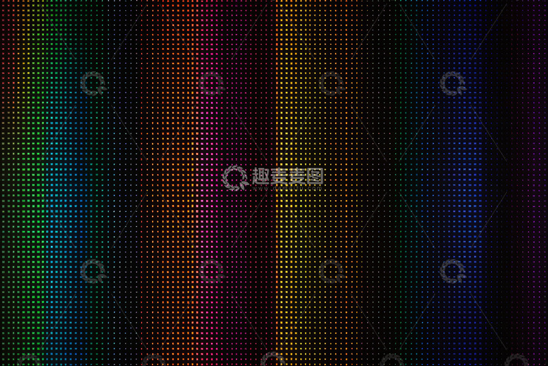 高清大图下载【趣麦麦图】彩色点阵抽象背景图案