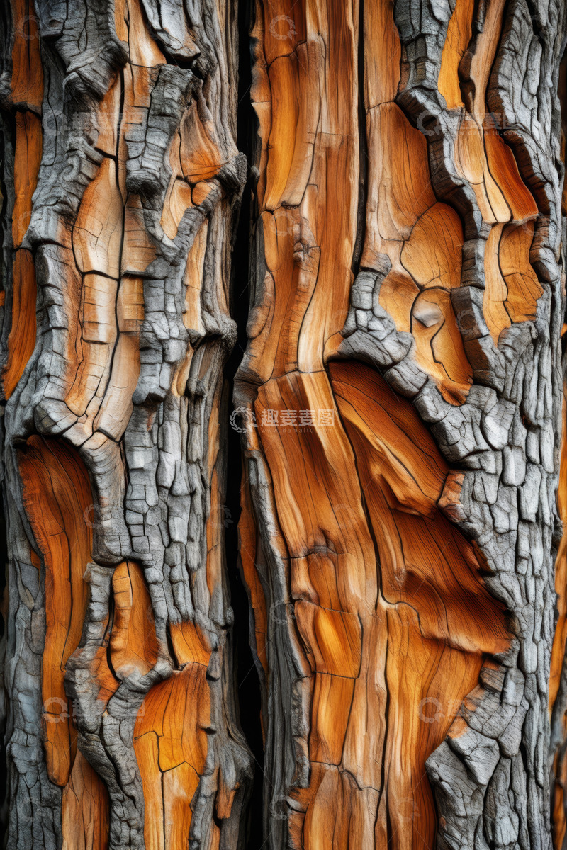高清大图下载【趣麦麦图】树皮纹理特写