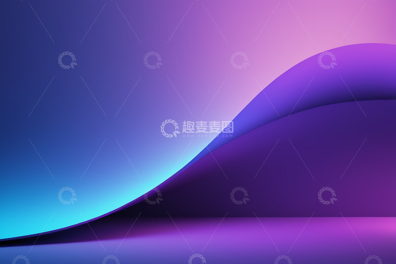 高清大图下载【趣麦麦图】渐变紫色抽象背景