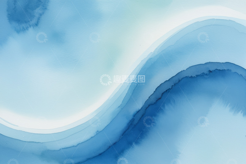 高清大图下载【趣麦麦图】-蓝色抽象艺术背景纹理