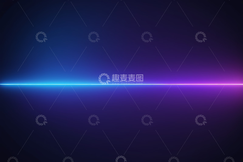 高清大图下载【趣麦麦图】蓝紫色渐变发光光带背景