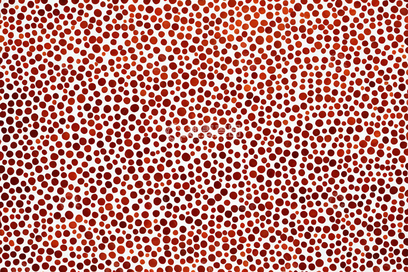 高清大图下载【趣麦麦图】红色圆点图案背景