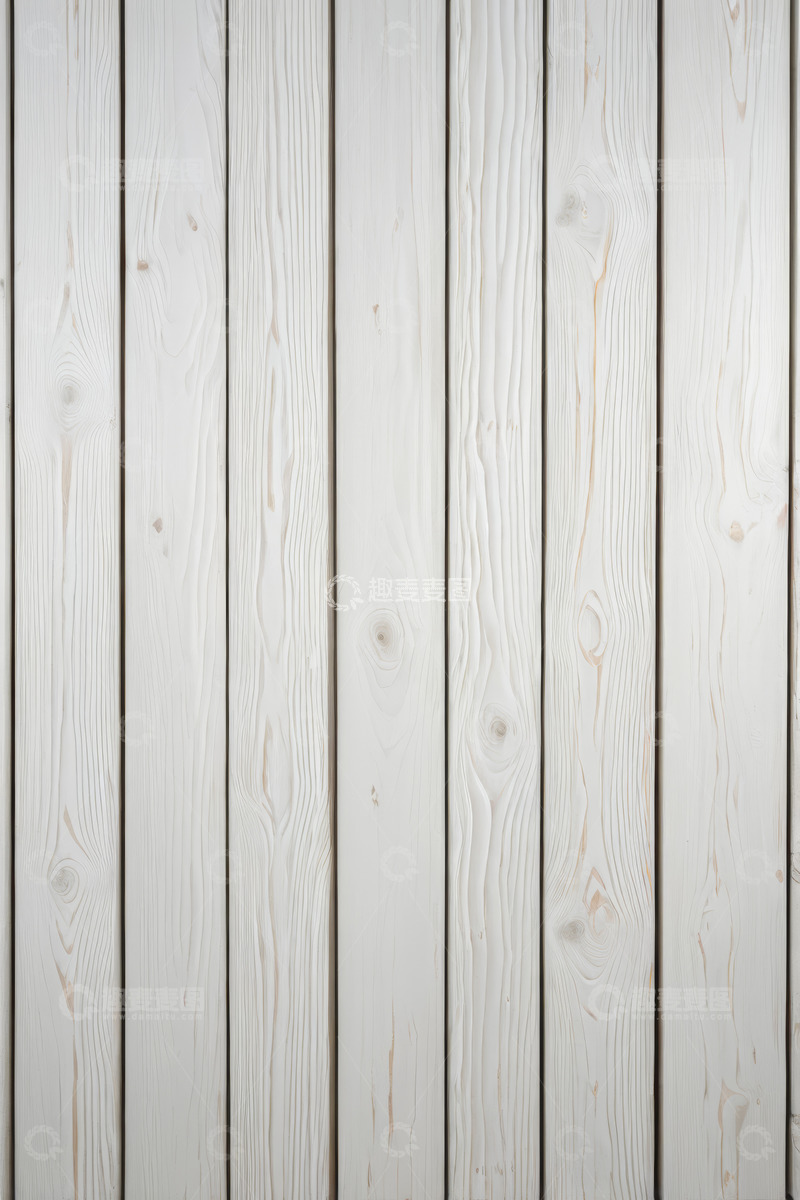 高清大图下载【趣麦麦图】白色木板纹理背景素材