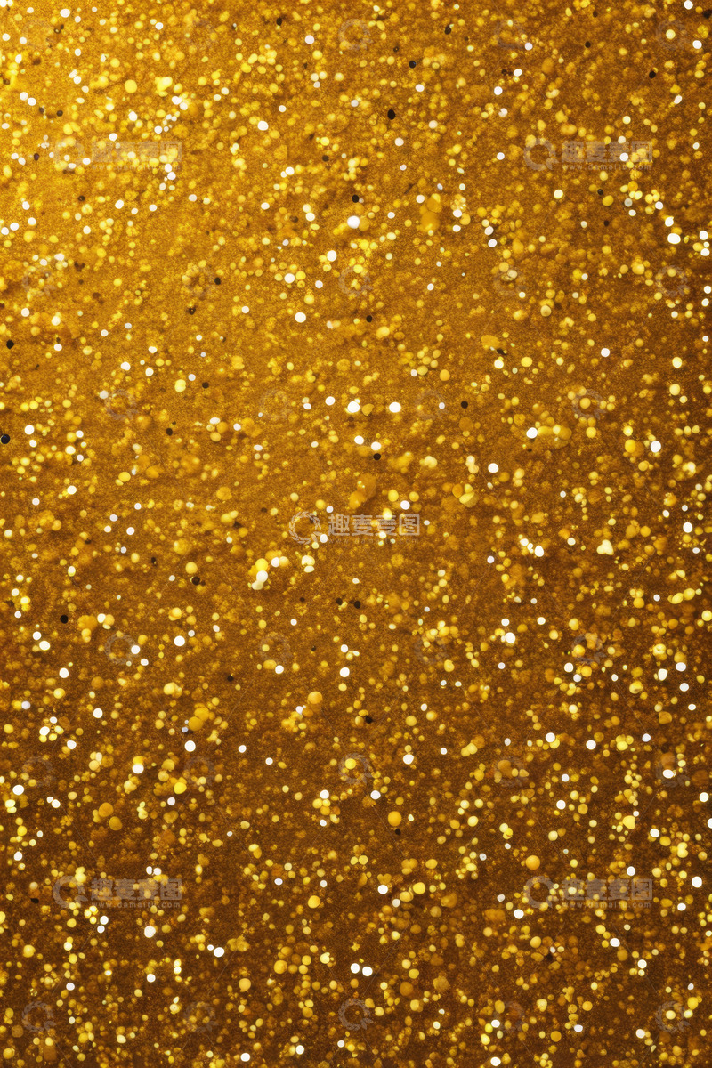 高清大图下载【趣麦麦图】金色闪光抽象背景素材
