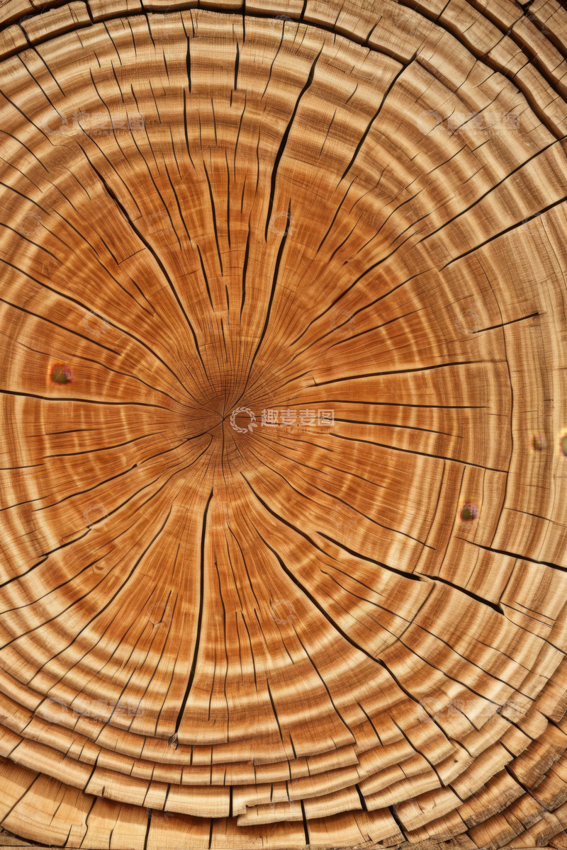 高清大图下载【趣麦麦图】树木年轮特写素材