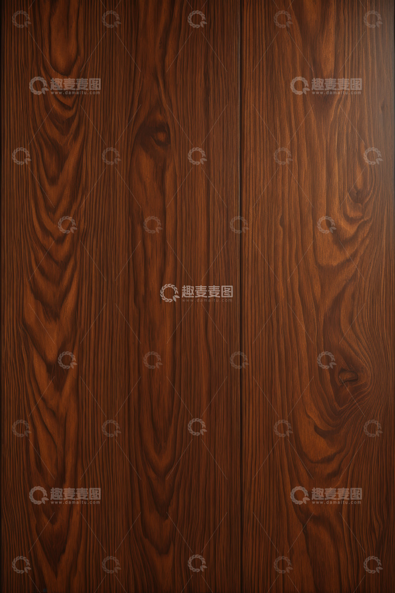 高清大图下载【趣麦麦图】深色木材纹理特写