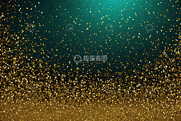 金色粒子闪烁背景素材