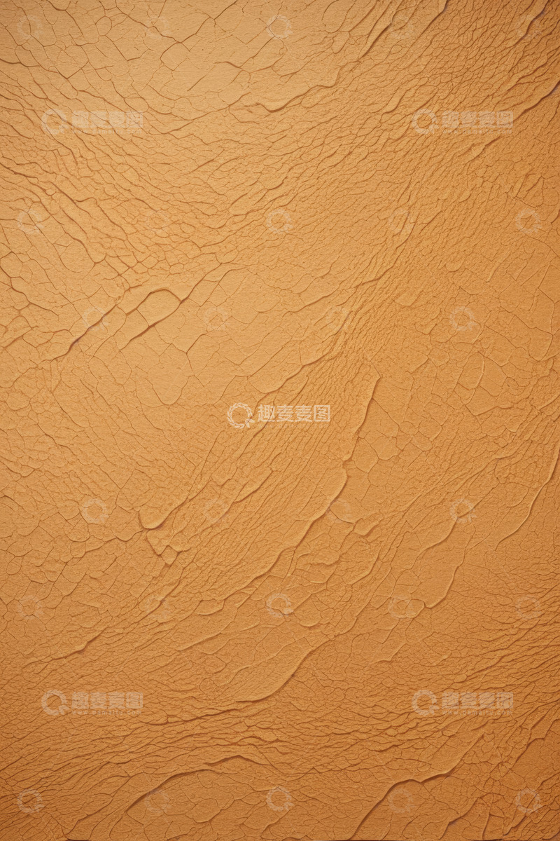 高清大图下载【趣麦麦图】橙色纹理墙面特写