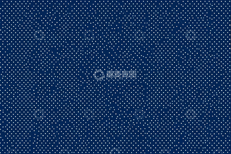 高清大图下载【趣麦麦图】蓝底白点图案背景素材