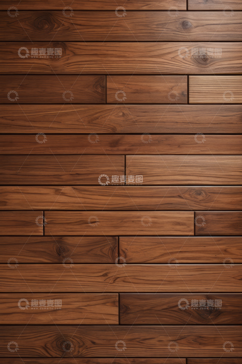 高清大图下载【趣麦麦图】棕色木质地板纹理素材