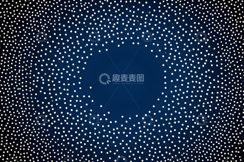 高清大图下载【趣麦麦图】深蓝色背景白色点状图案