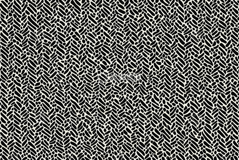 高清大图下载【趣麦麦图】黑白抽象纹理图案素材