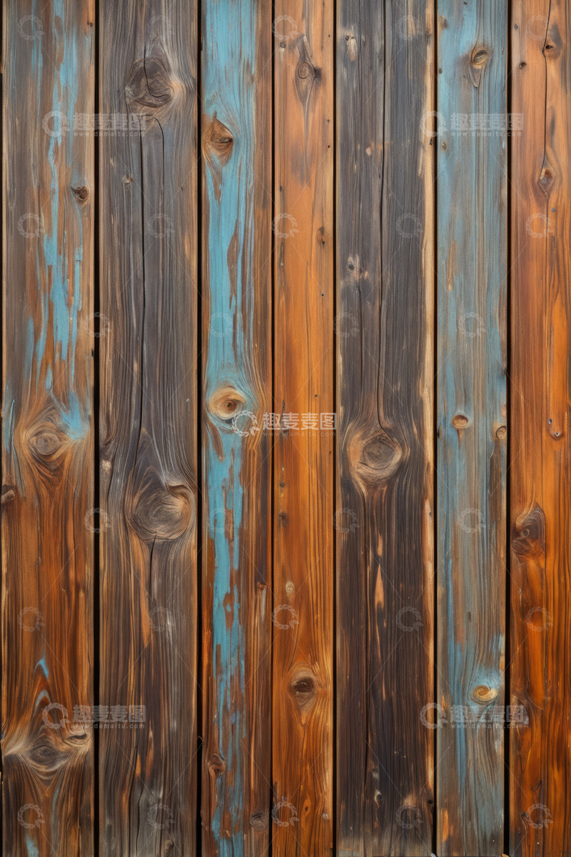 高清大图下载【趣麦麦图】复古彩色木板纹理背景
