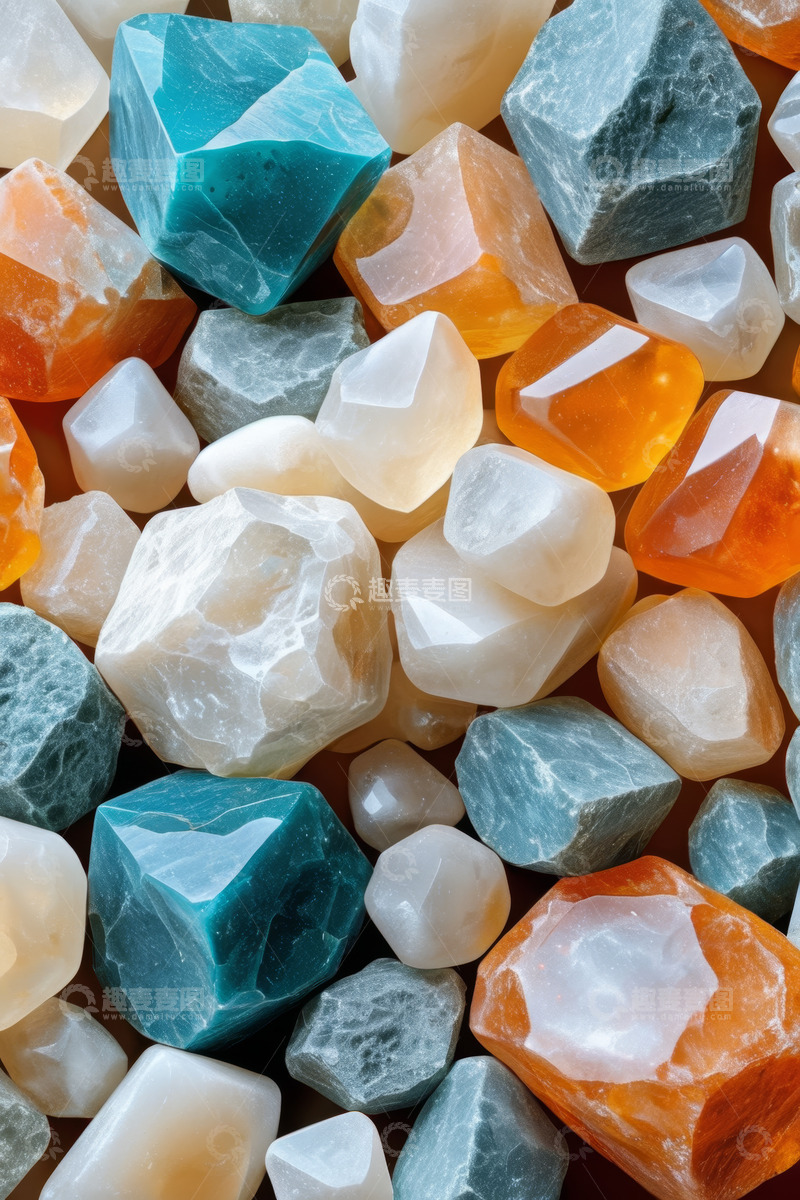 高清大图下载【趣麦麦图】多彩矿石特写
