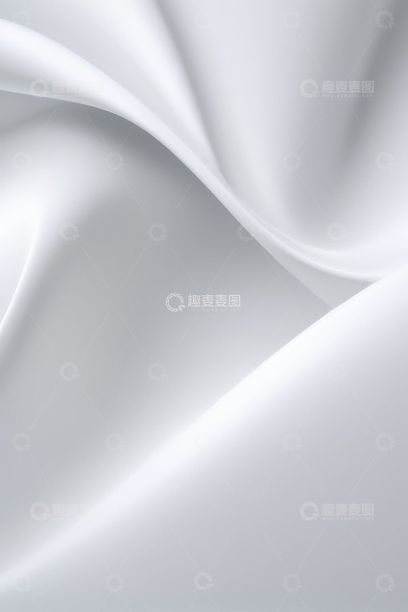 高清大图下载【趣麦麦图】白色丝绸质感背景图