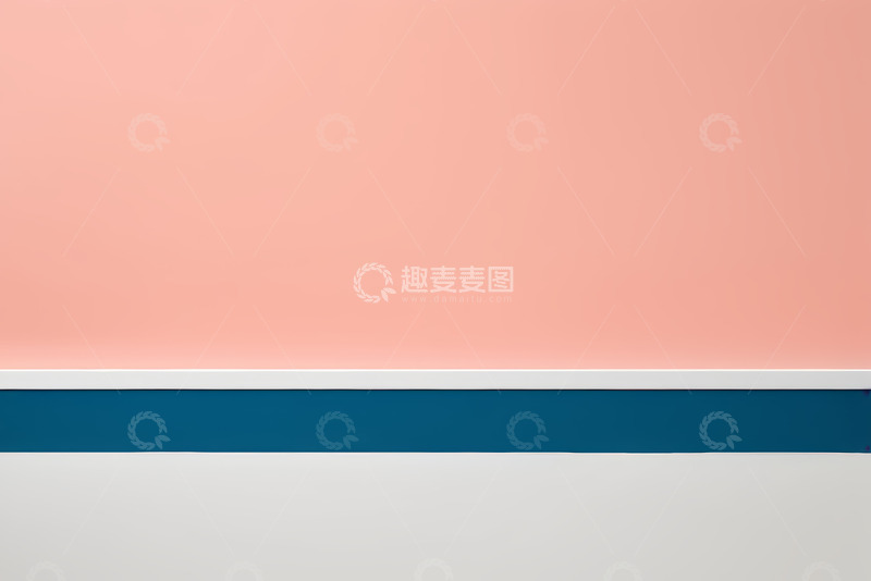 高清大图下载【趣麦麦图】粉蓝白三色拼接背景素材