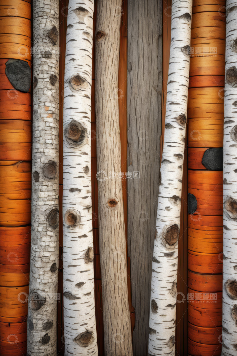 高清大图下载【趣麦麦图】多样木材纹理展示