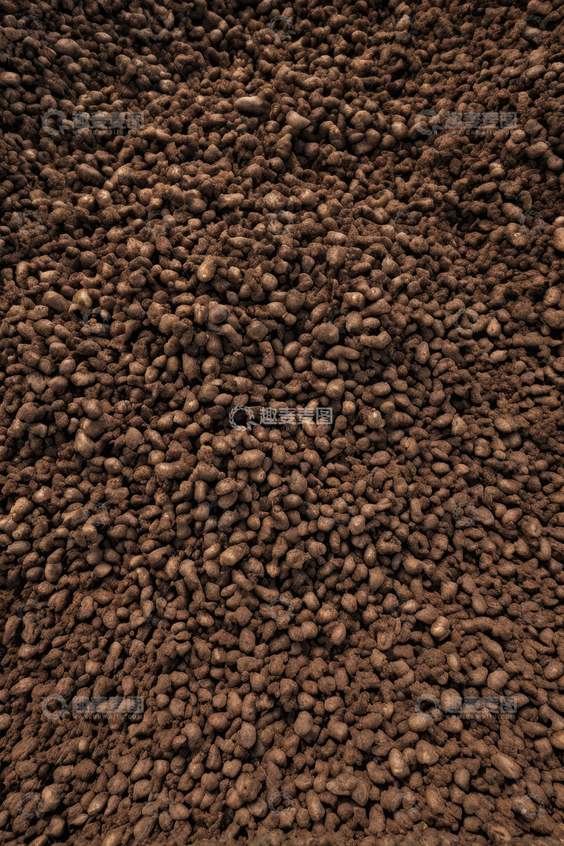高清大图下载【趣麦麦图】棕色土壤特写素材